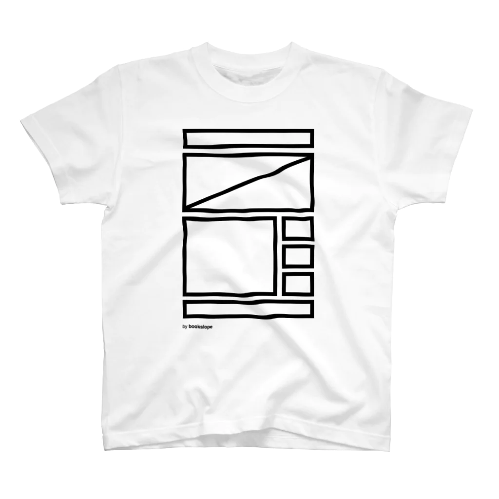 bookslopeのワイヤーフレームお試し BK Regular Fit T-Shirt