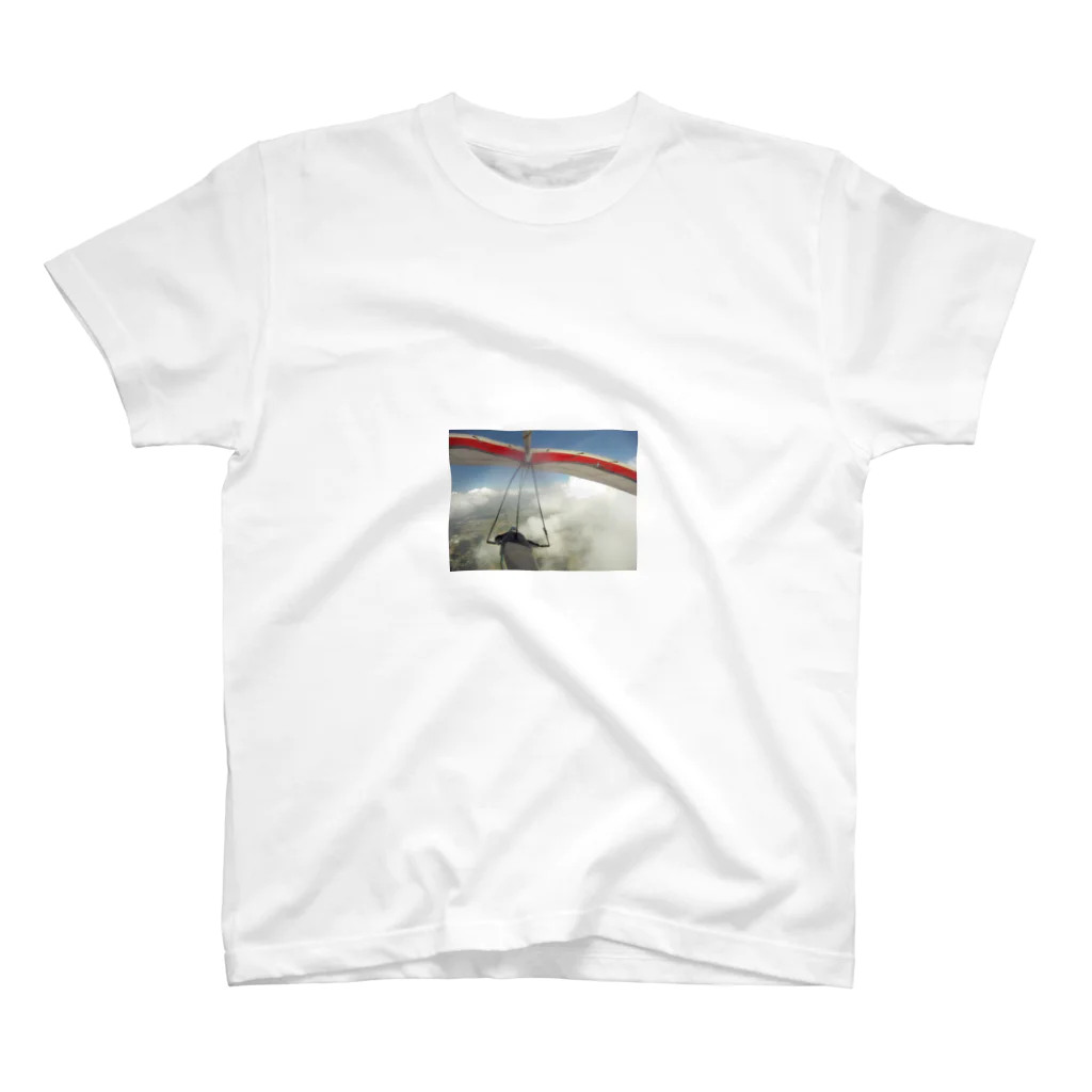 鈴木由路の雲の上を飛ぶ スタンダードTシャツ