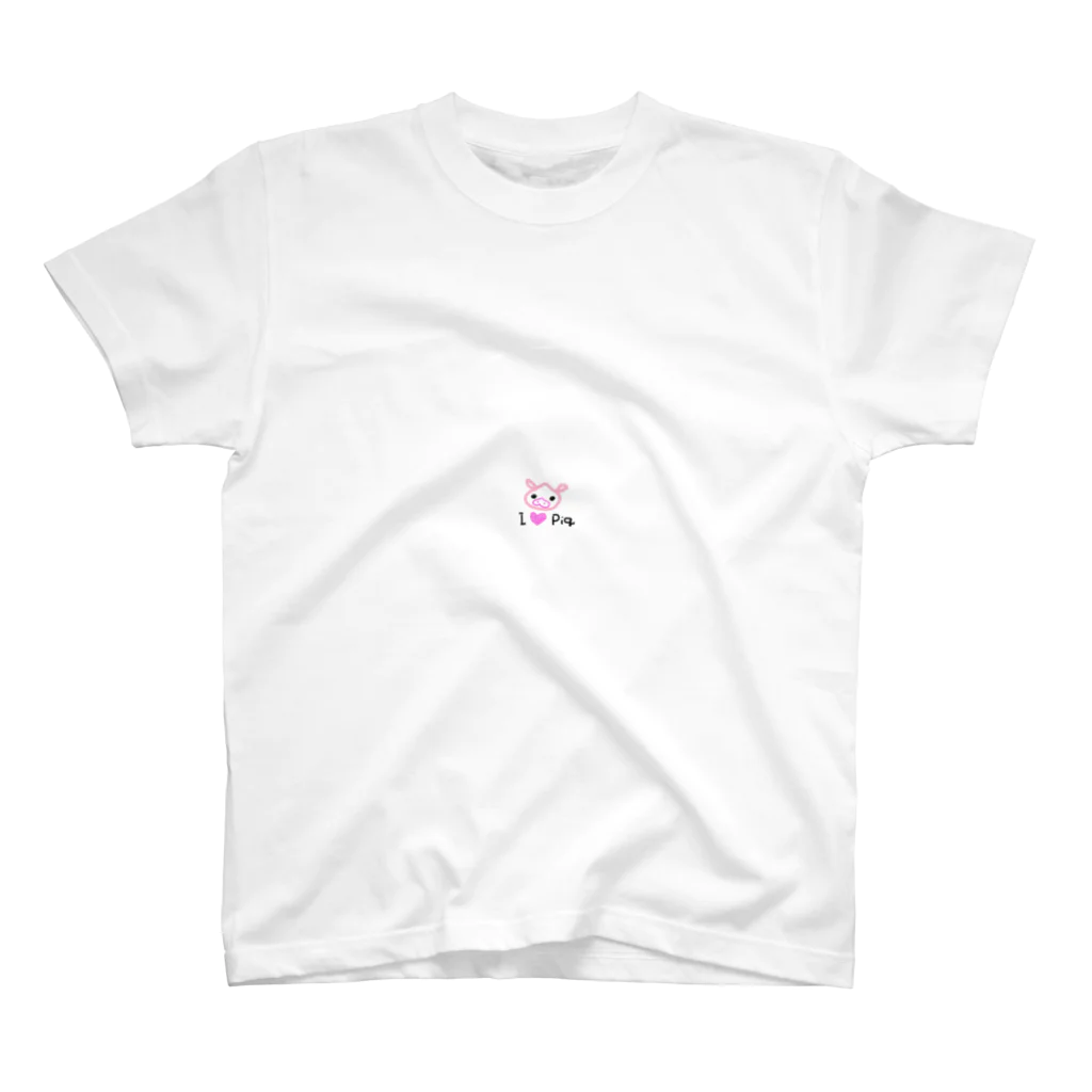 もぐ美のアイらぶピッグ Regular Fit T-Shirt