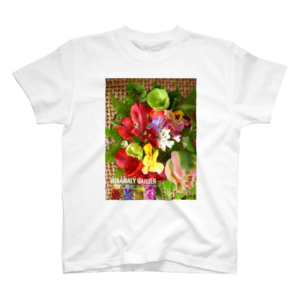 YoShierのhidamaly garden 001 スタンダードTシャツ