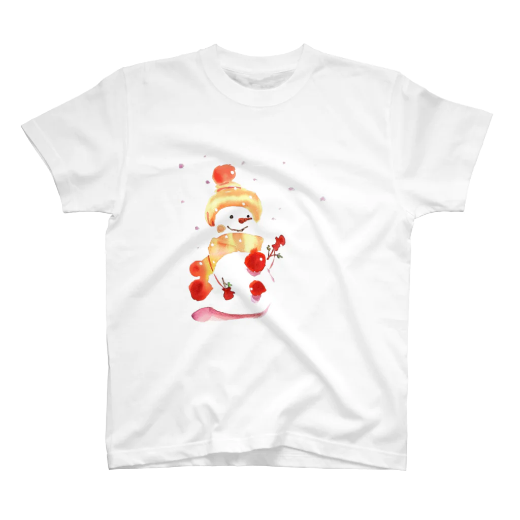 ravenalaのSnowman Regular Fit T-Shirt