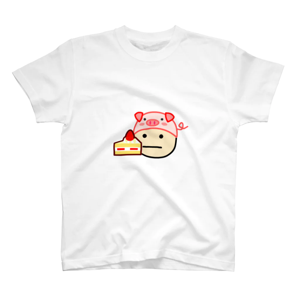 蒸しパンの蒸しパン スタンダードTシャツ