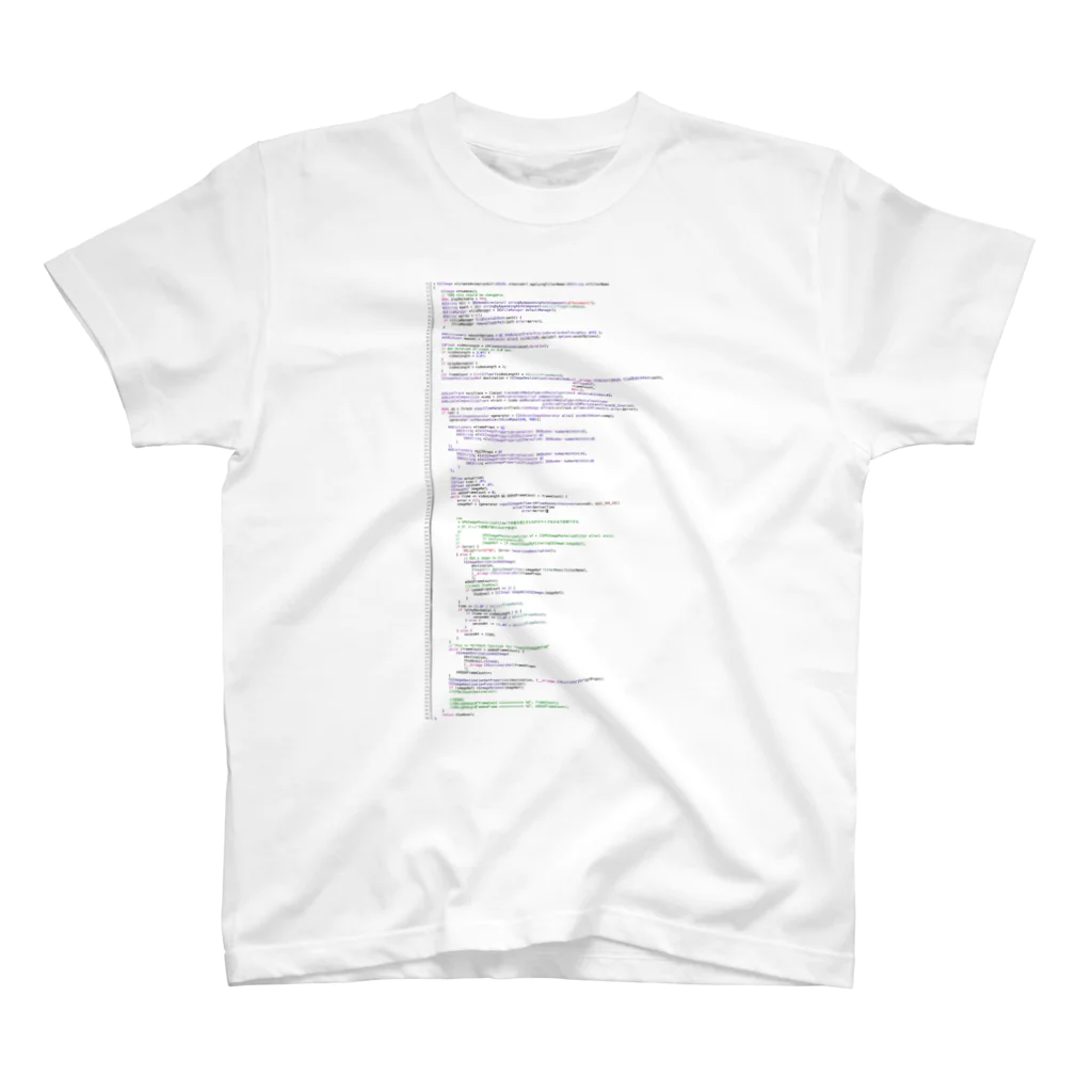 bugcloudのソースコード(Objective-C) Regular Fit T-Shirt