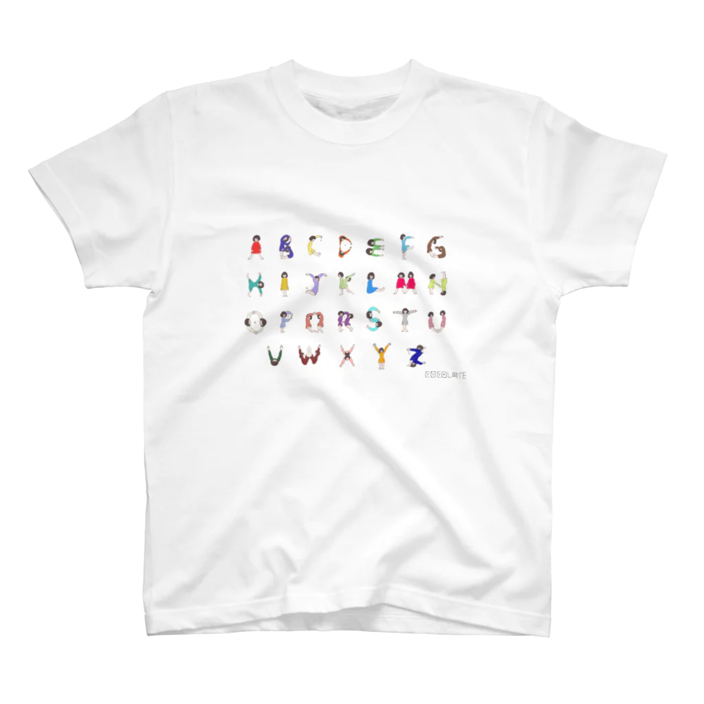 C o c o .のAlphabet Regular Fit T-Shirt