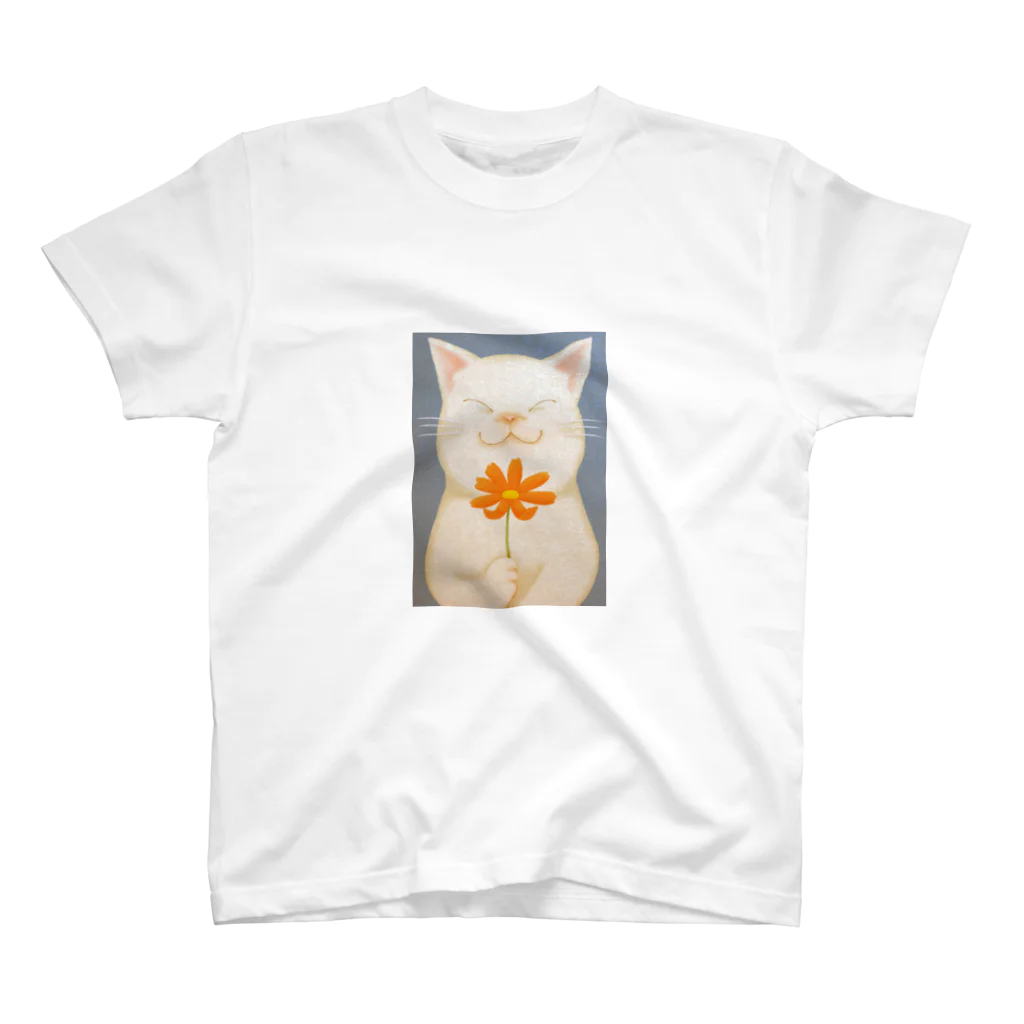 Kinomiの幸せの猫 スタンダードTシャツ
