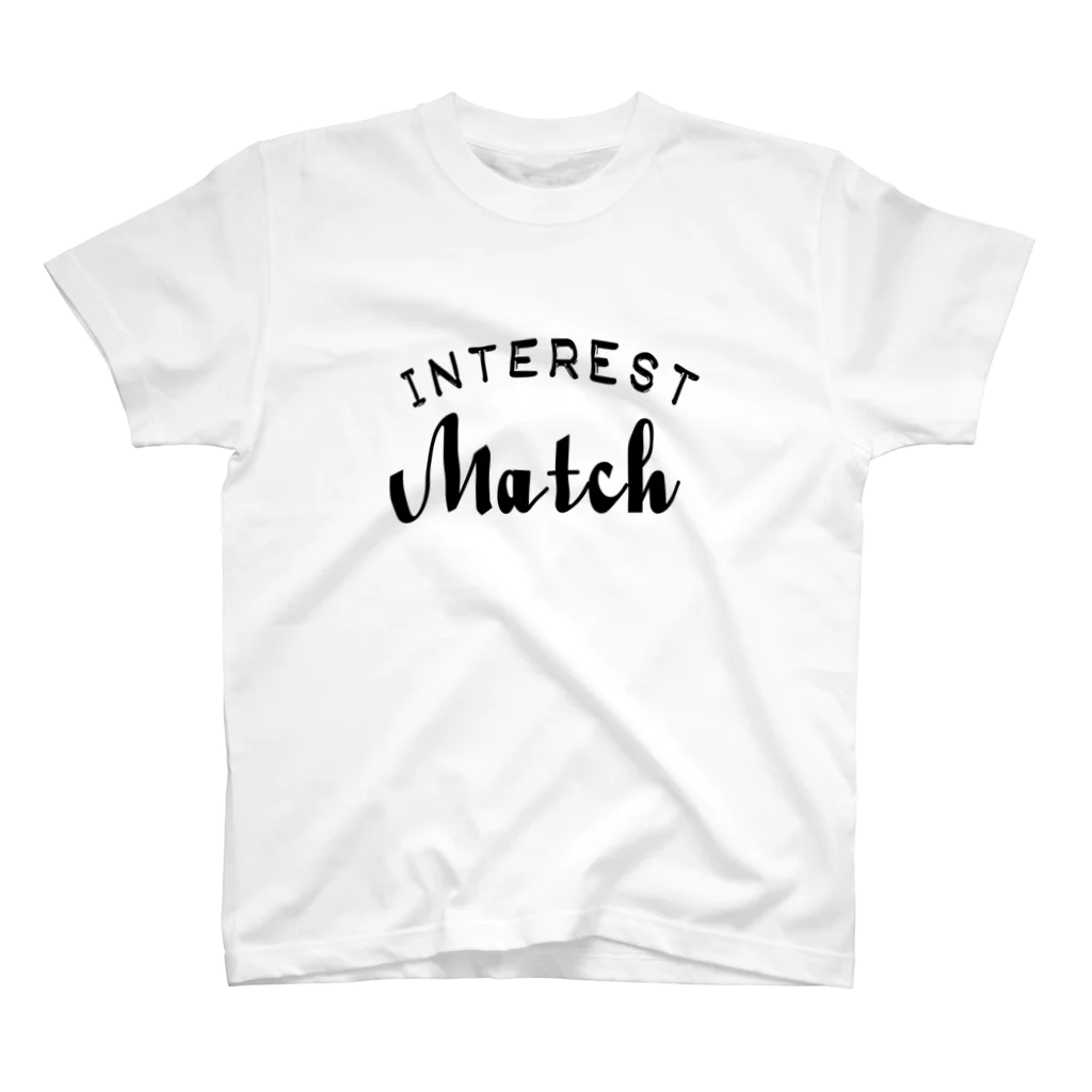 INTERESTMatchのINTEREST Match  スタンダードTシャツ