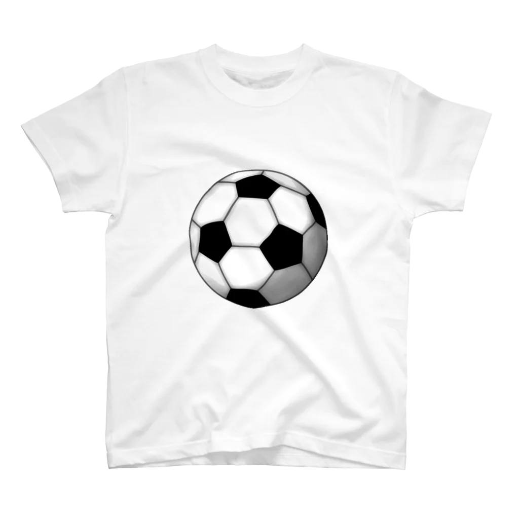 ひじきのサッカーボール スタンダードTシャツ