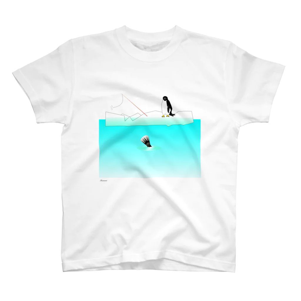 ramuneのペンギン Regular Fit T-Shirt