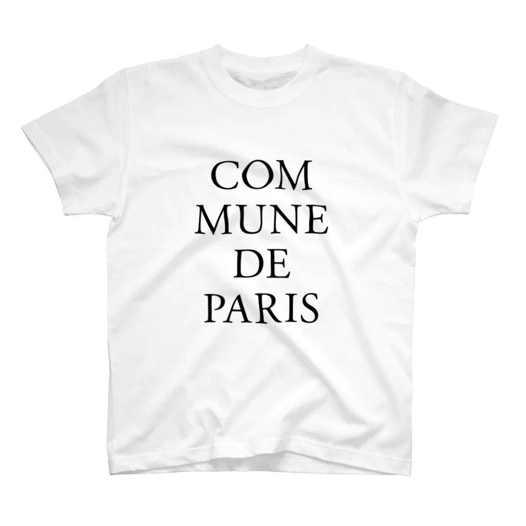 The facadeのCOMMUNE DE PARIS スタンダードTシャツ