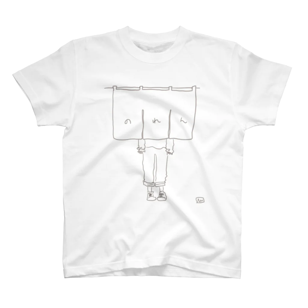 nuta_designののれん Regular Fit T-Shirt