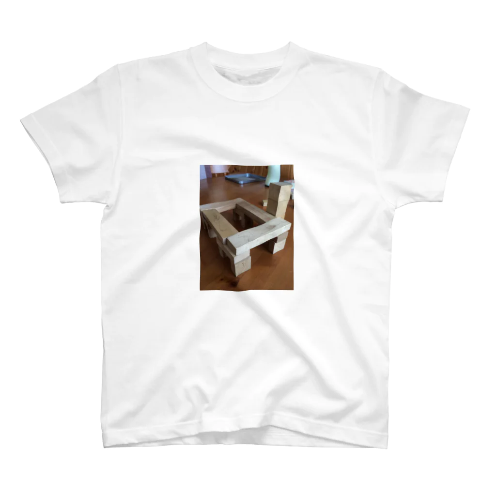 tgifthxのブロック銭湯 Regular Fit T-Shirt