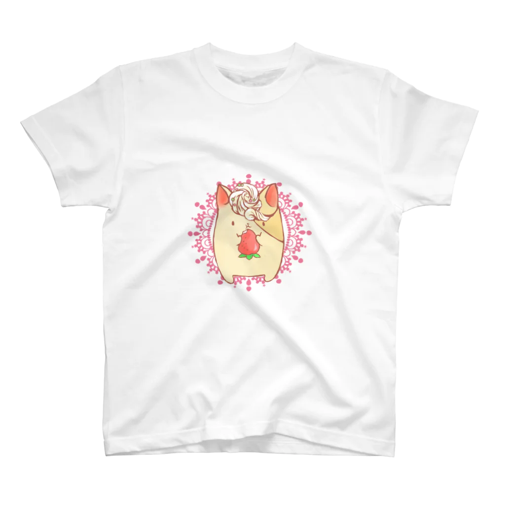 まろんのSweetCat*ショートケーキ スタンダードTシャツ