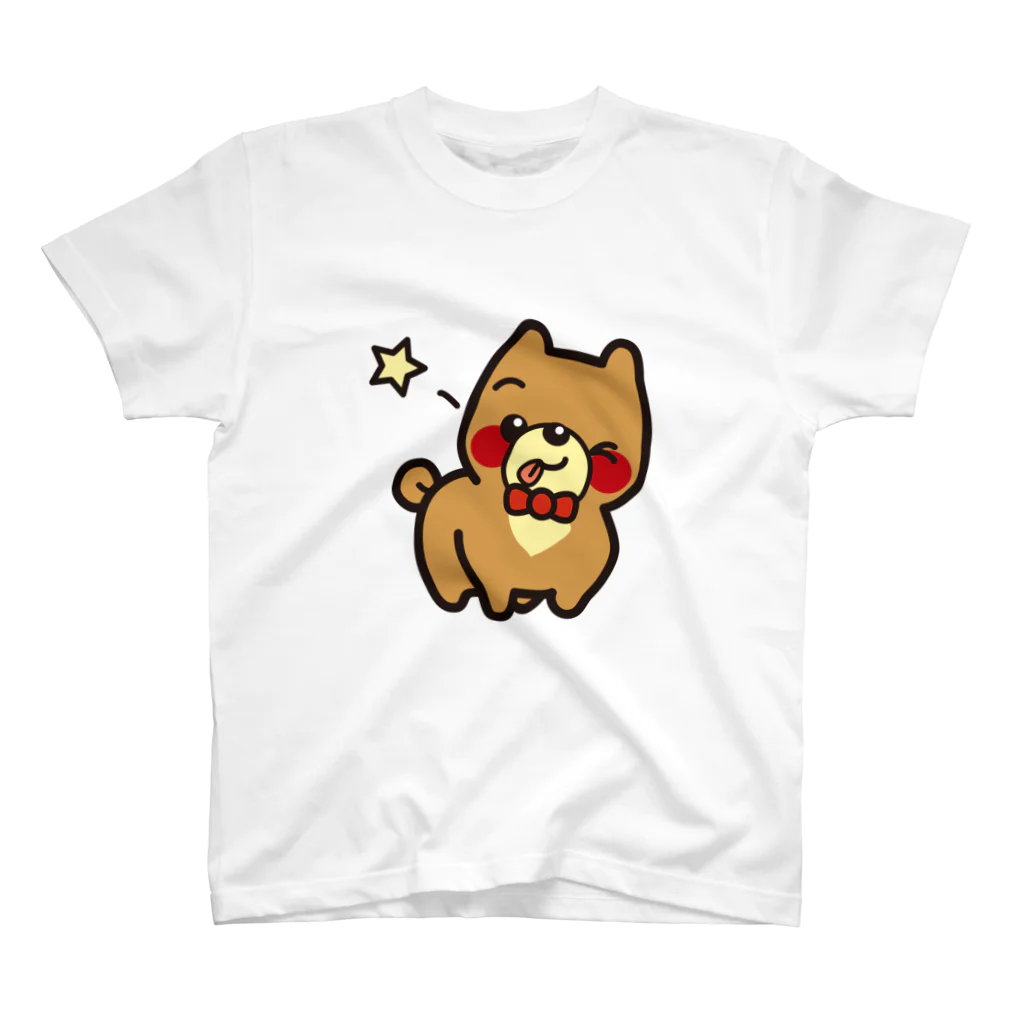 モコポメのモコポメ　てへぺろ スタンダードTシャツ