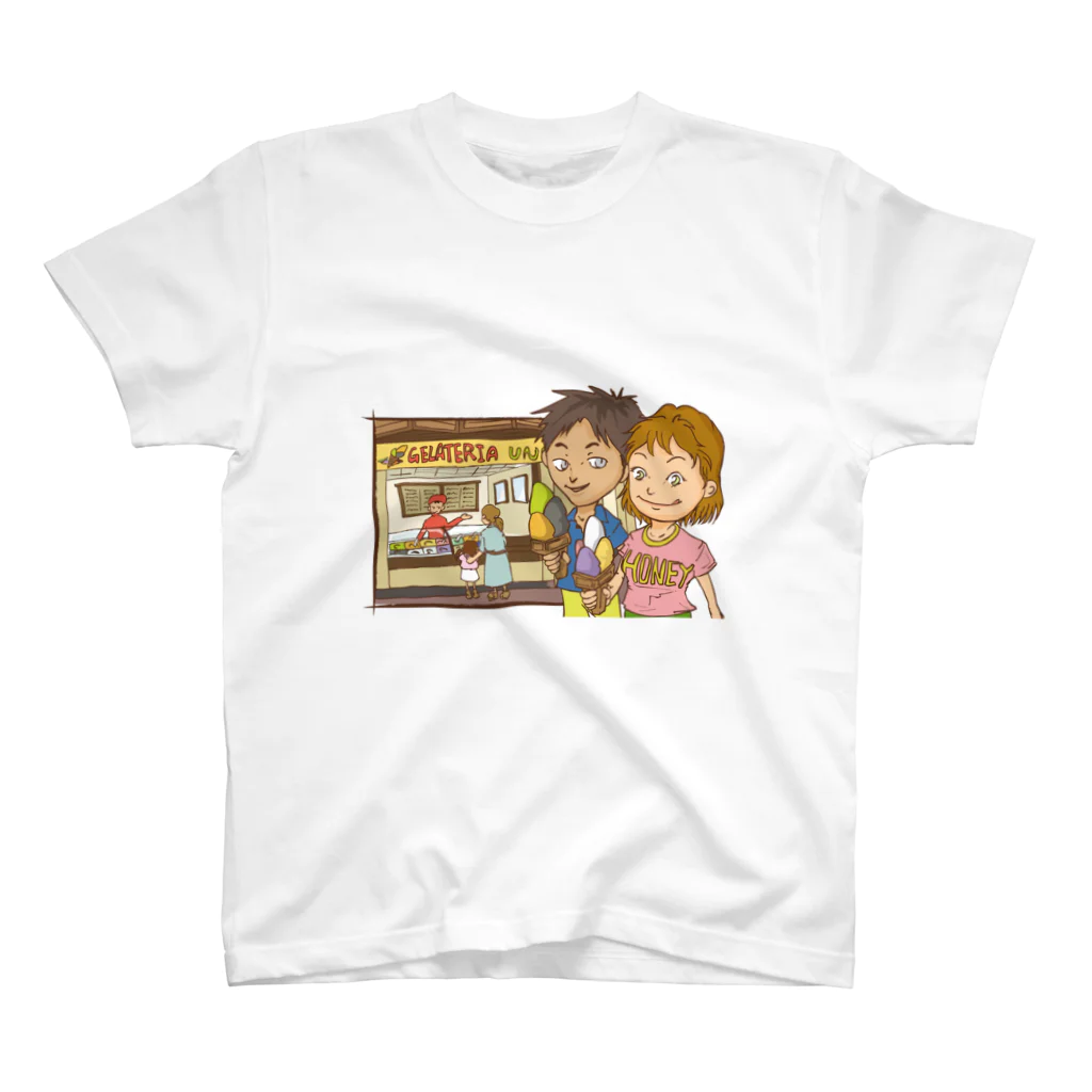 ZEROTOPのGELATERIA スタンダードTシャツ