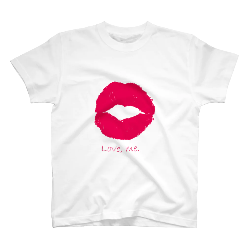 アシベズヘアのLove, me. Regular Fit T-Shirt