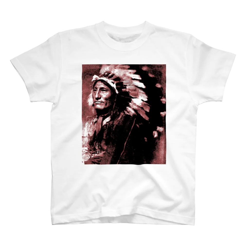 その物語を忘れない。のGertrude Käsebie: Indian Chief, c. 1901 スタンダードTシャツ