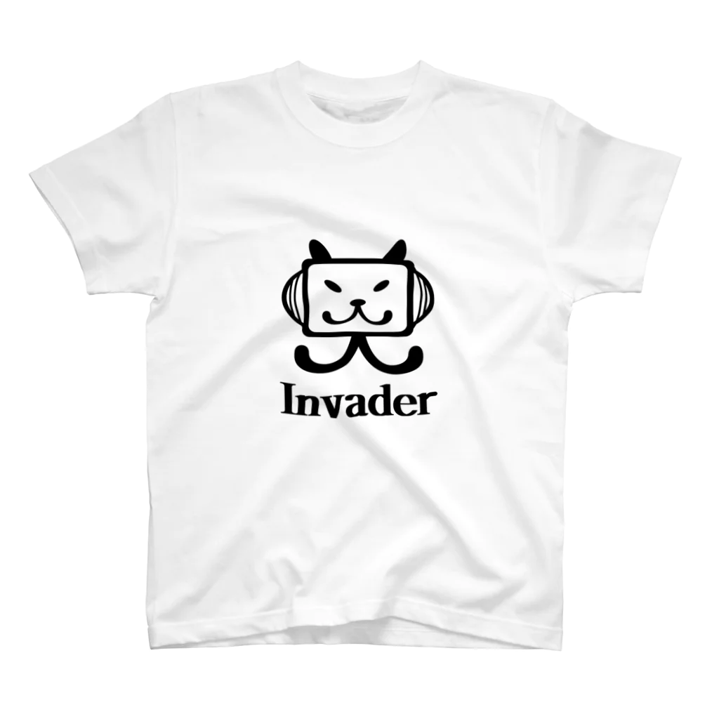 猫ノ背 のIhvader スタンダードTシャツ