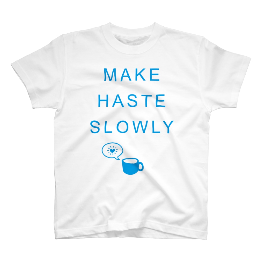 burnworks designのSLOWLY Regular Fit T-Shirt