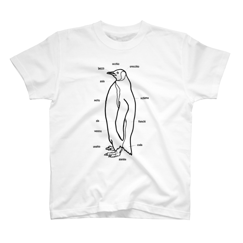 burnworks designのペンギン Regular Fit T-Shirt