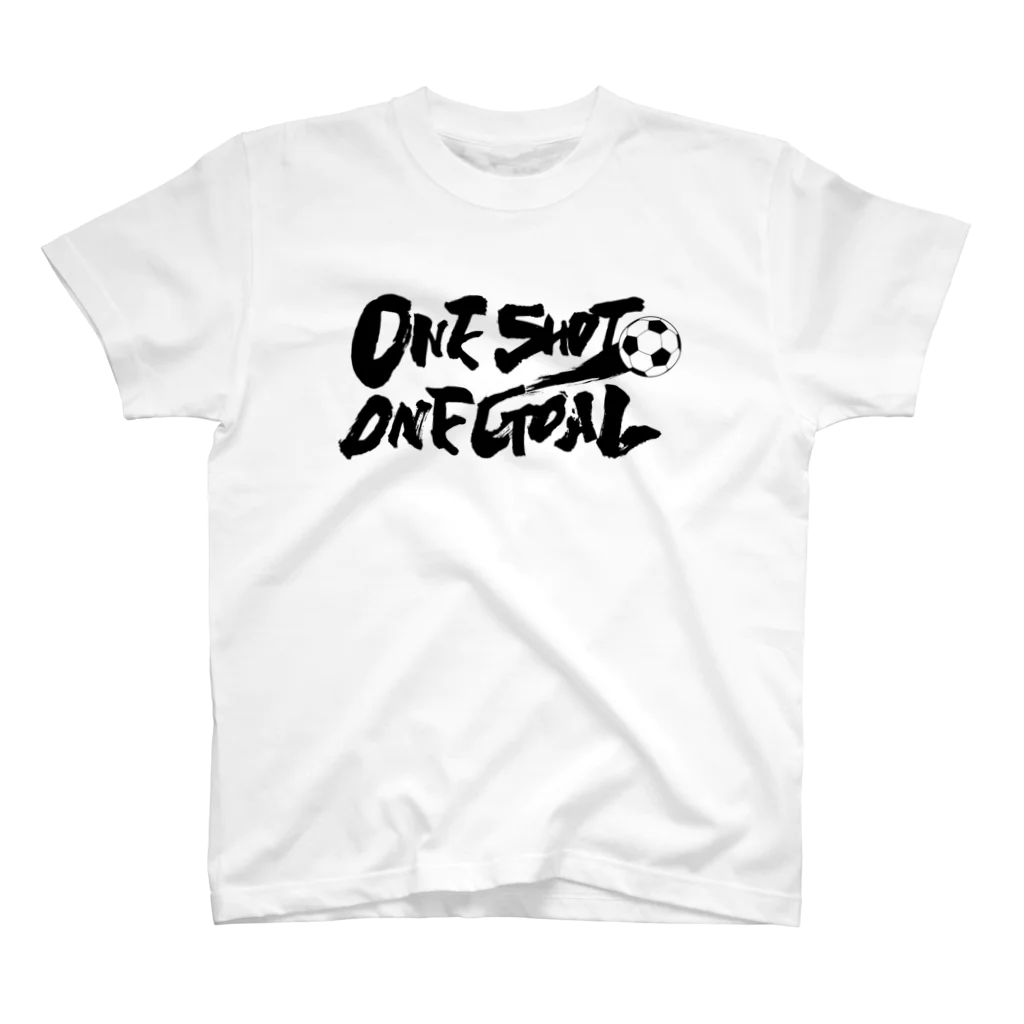 burnworks designのOne Shot One Goal スタンダードTシャツ