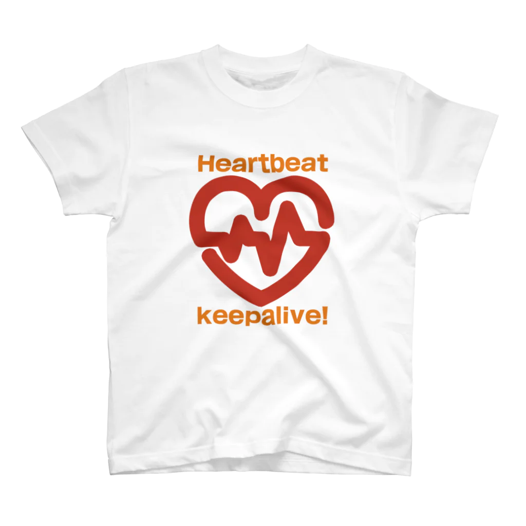 Geek-TのHeartbeat keepalive! 티셔츠