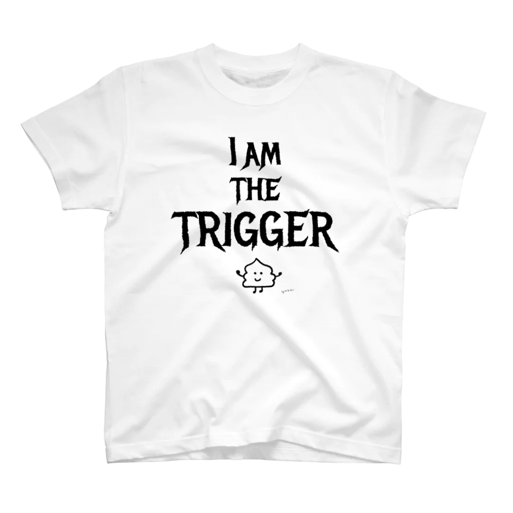 YUKKIのI AM THE TRIGGER スタンダードTシャツ