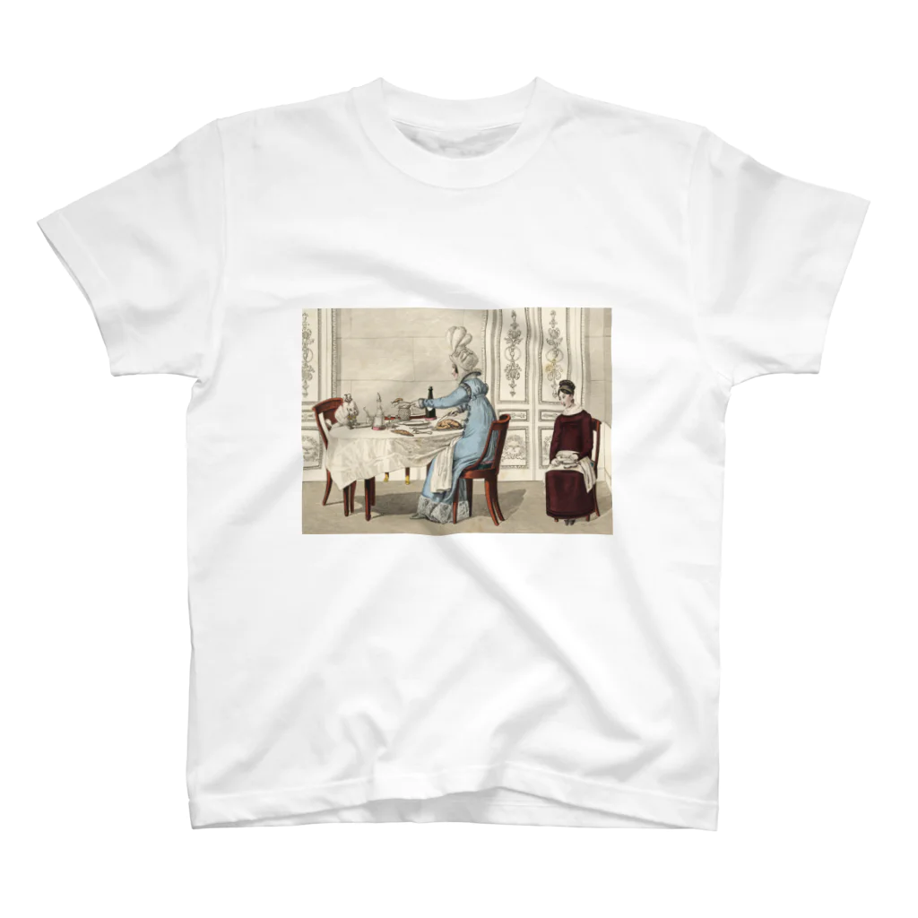 J. Jeffery Print Galleryの1818年の食卓風景 スタンダードTシャツ