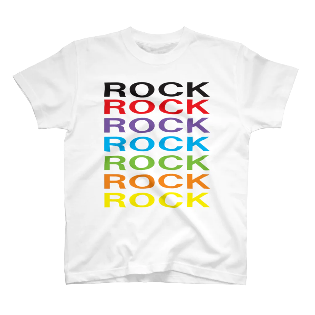 nonnonのカラフルROCK スタンダードTシャツ