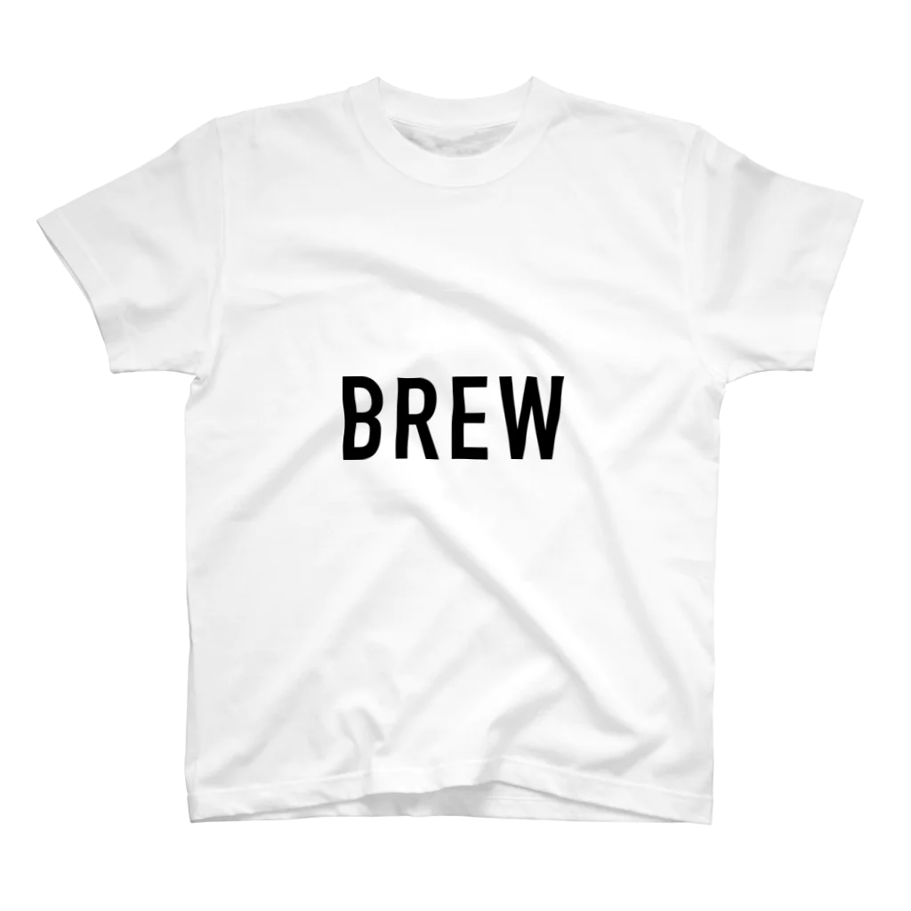 BREW_incのBREW logo スタンダードTシャツ