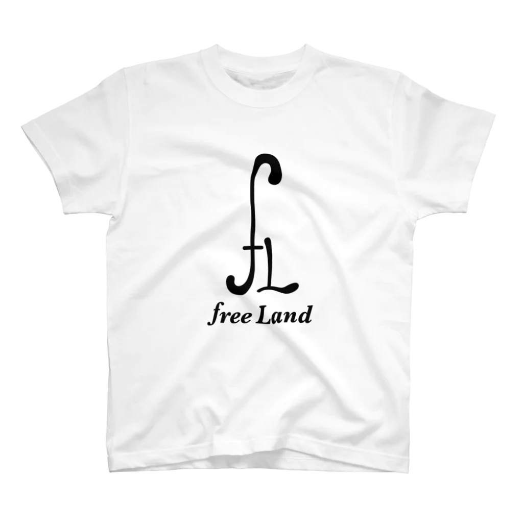 freeLand Vintage&Hamburger CafeのfLロゴ スタンダードTシャツ