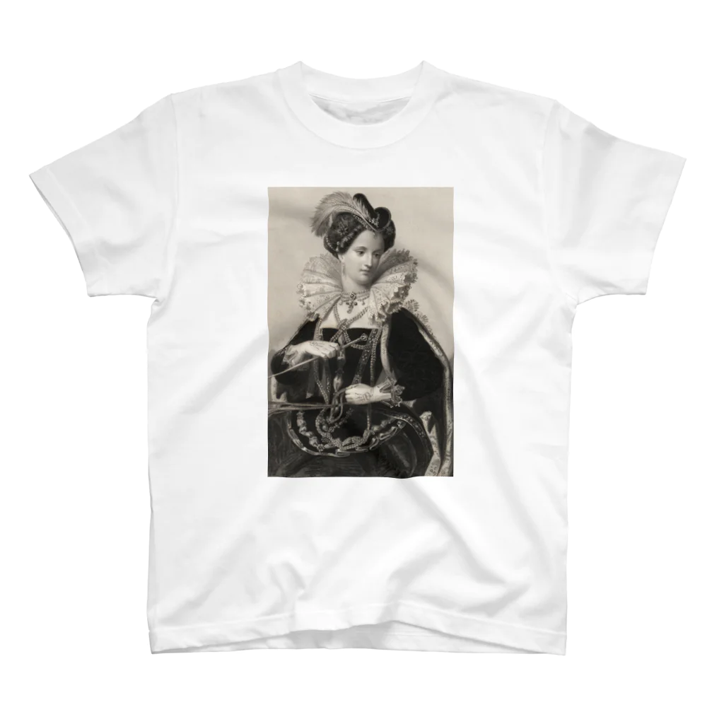 J. Jeffery Print Galleryの英国女王エリザベスⅠ世 スタンダードTシャツ