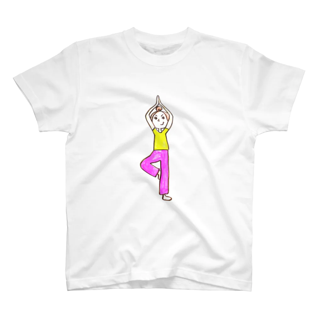 Mellow-Yoga-Lifeの静 スタンダードTシャツ