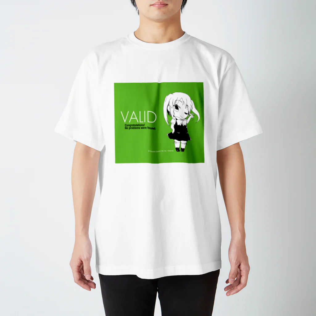 電書ちゃんねるの電書ちゃん Valid シリーズ スタンダードTシャツ