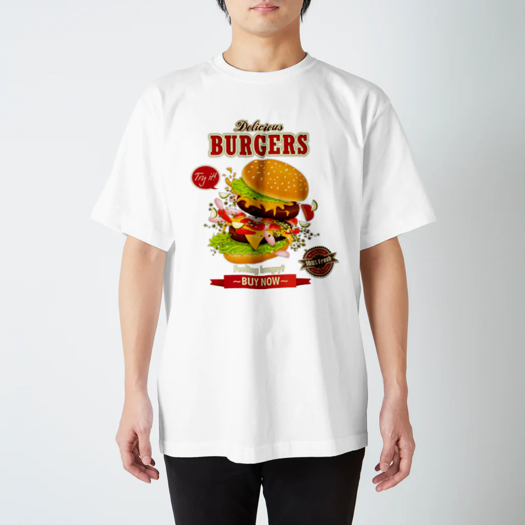 GRAPHICAのHamburger Series スタンダードTシャツ