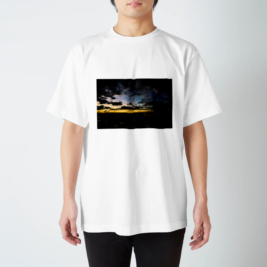 元アフロさんのTOKYO CITY LANDSCAPE スタンダードTシャツ