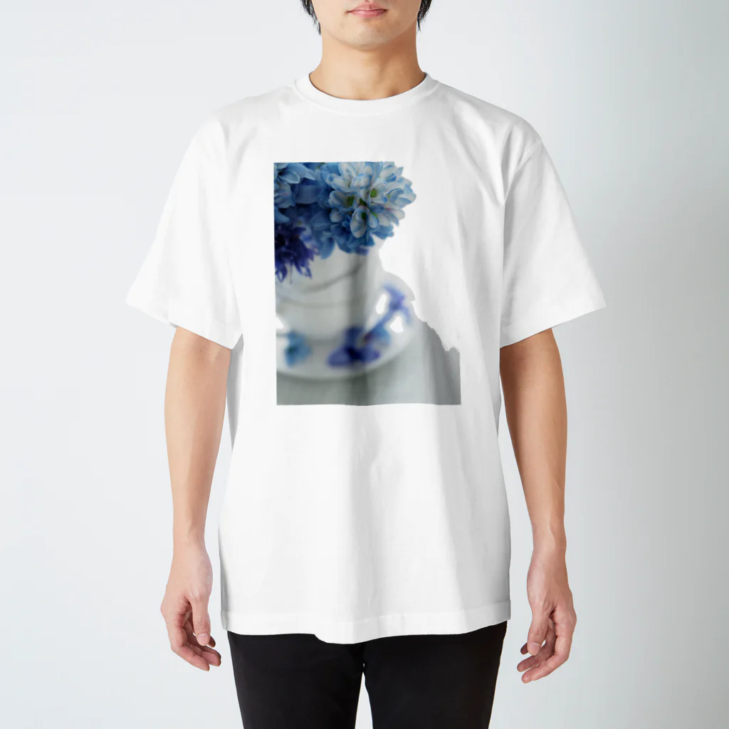 yokoのblue fflower スタンダードTシャツ