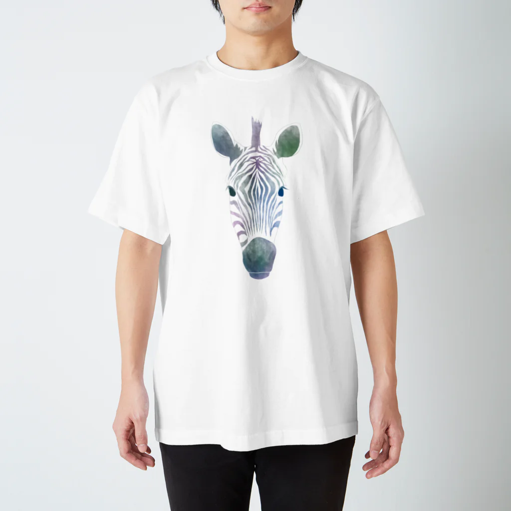 circle and dropsのシマウマちゃん Regular Fit T-Shirt