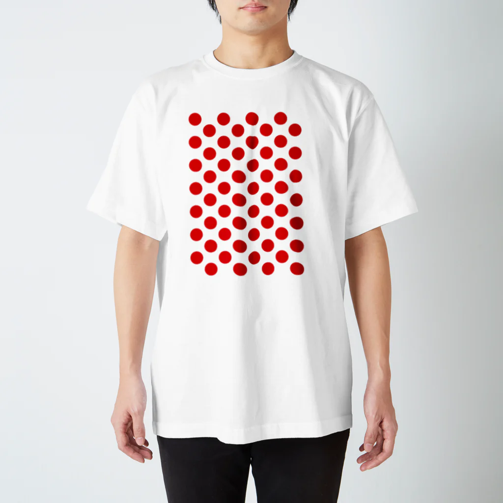 CRATCHの偽赤dot スタンダードTシャツ