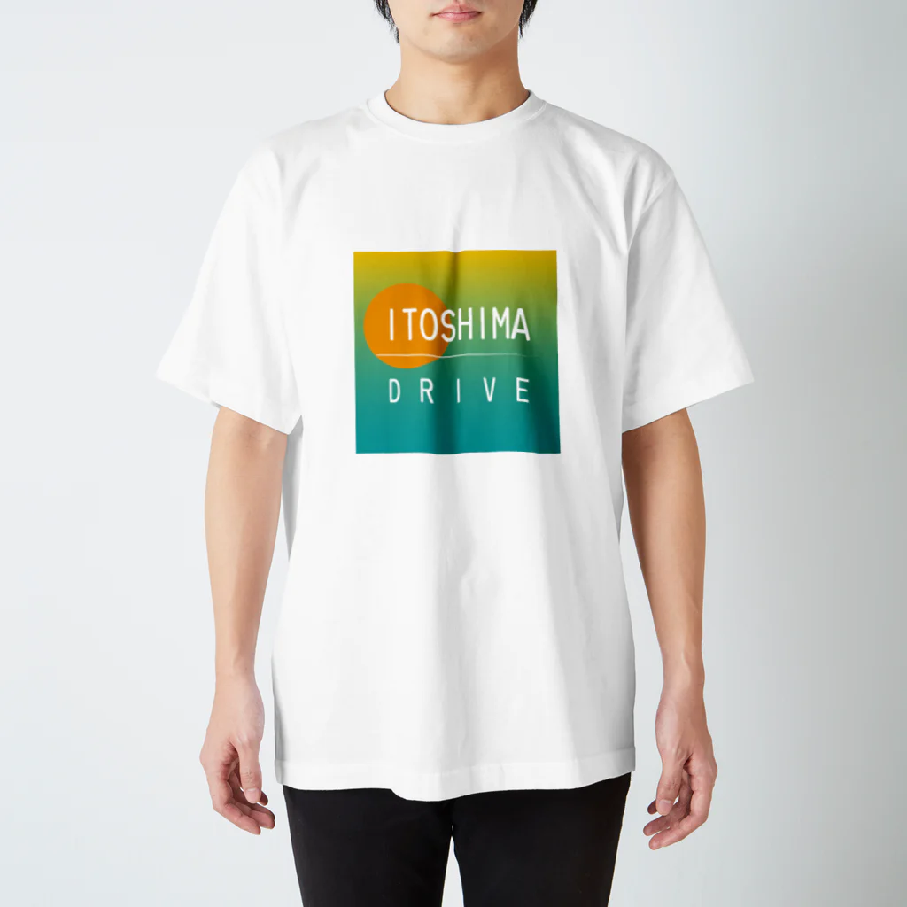 糸島ドライブの糸島ドライブ ＜sunrise＞ Regular Fit T-Shirt