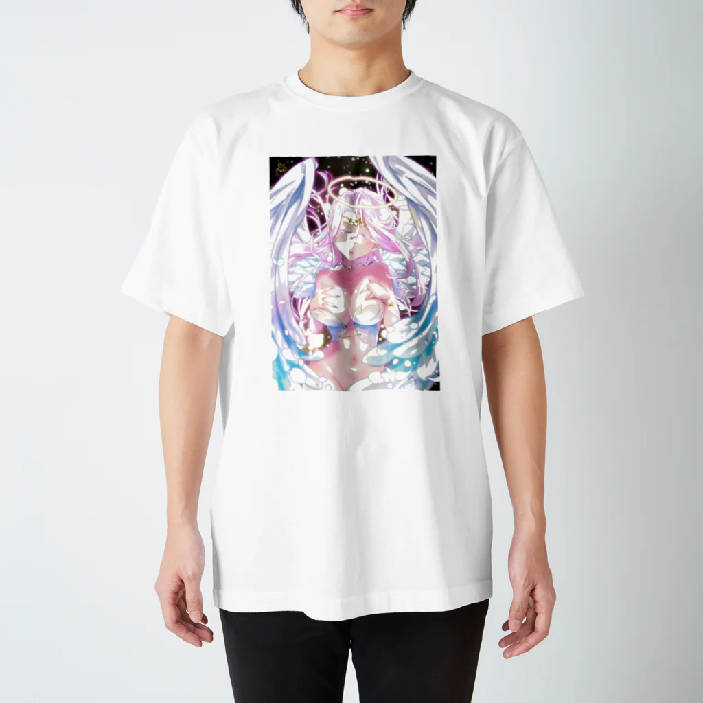 月夜CREATIVEの四季天使　春 スタンダードTシャツ