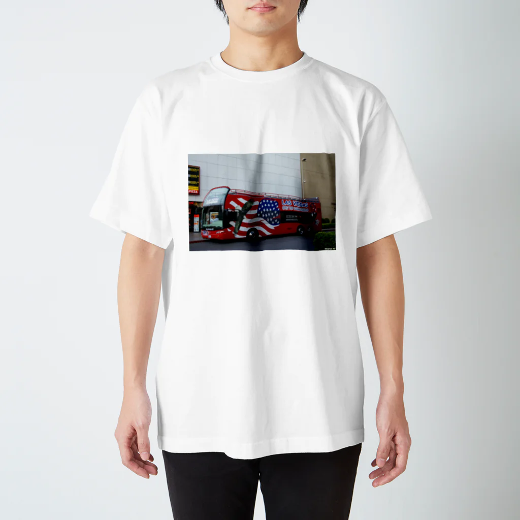 M.MORIのLas Vegas Bus スタンダードTシャツ