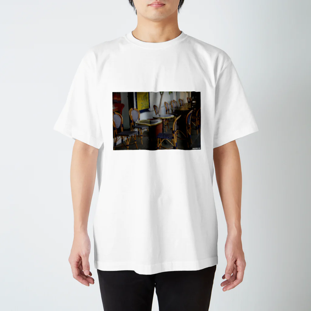 M.MORIのLos Angeles Labrea Cafe スタンダードTシャツ