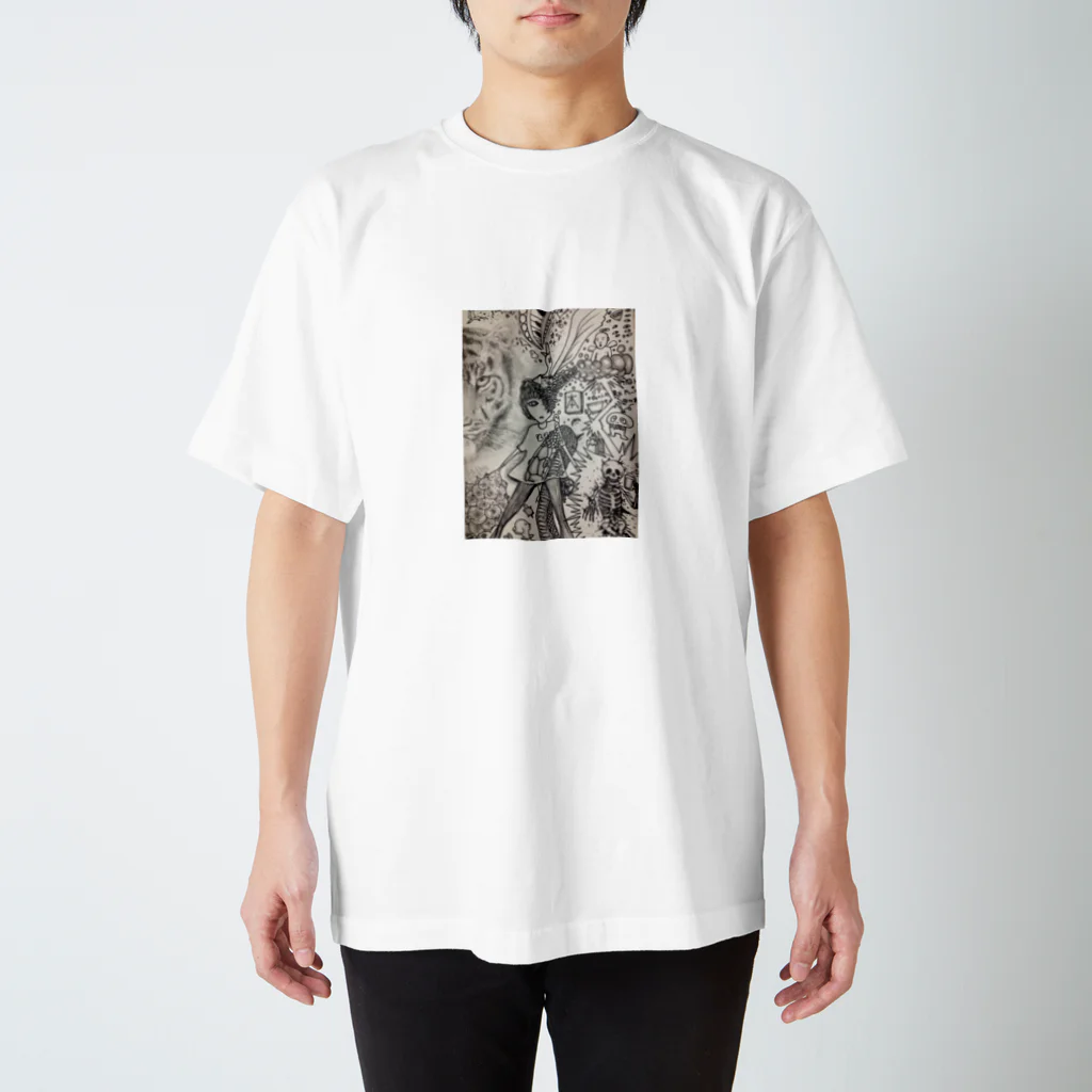 YURUE-ROGUROのうつつ Regular Fit T-Shirt