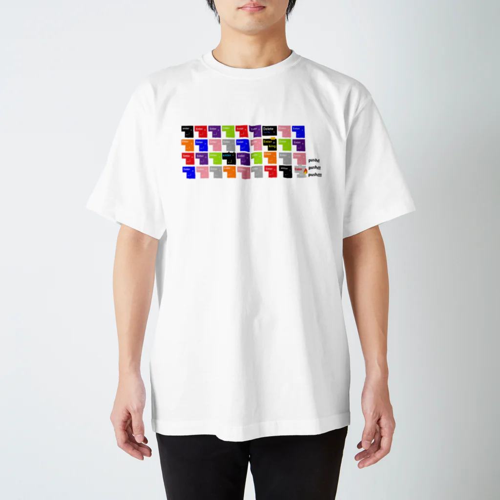 今井優のちみエンターキーの(・∑・) Regular Fit T-Shirt