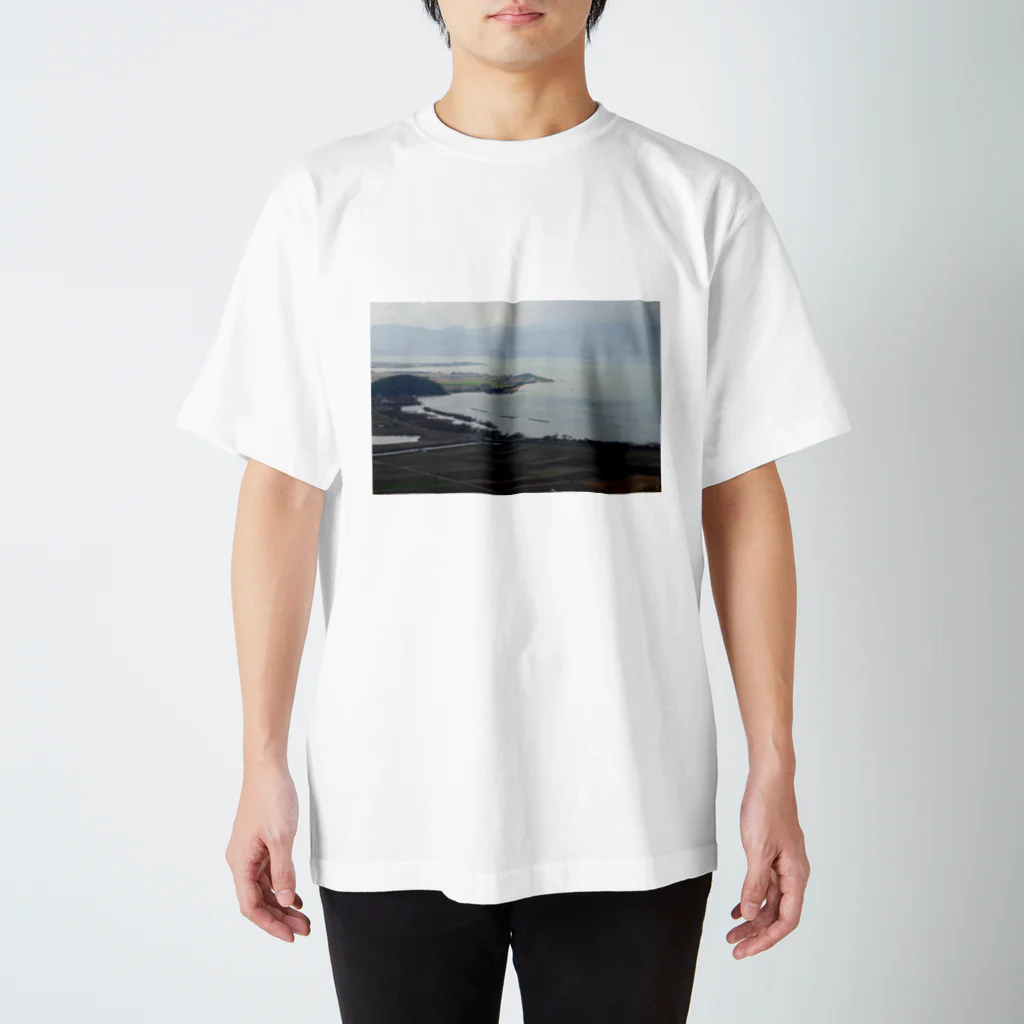 toshimitsu0405の琵琶湖風景vol１ スタンダードTシャツ