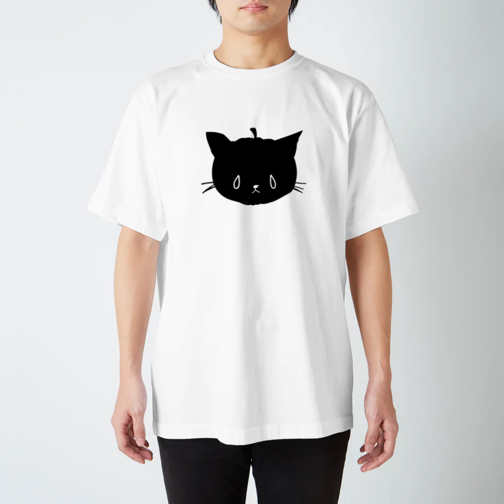 エデコのかぼちゃ猫 Regular Fit T-Shirt