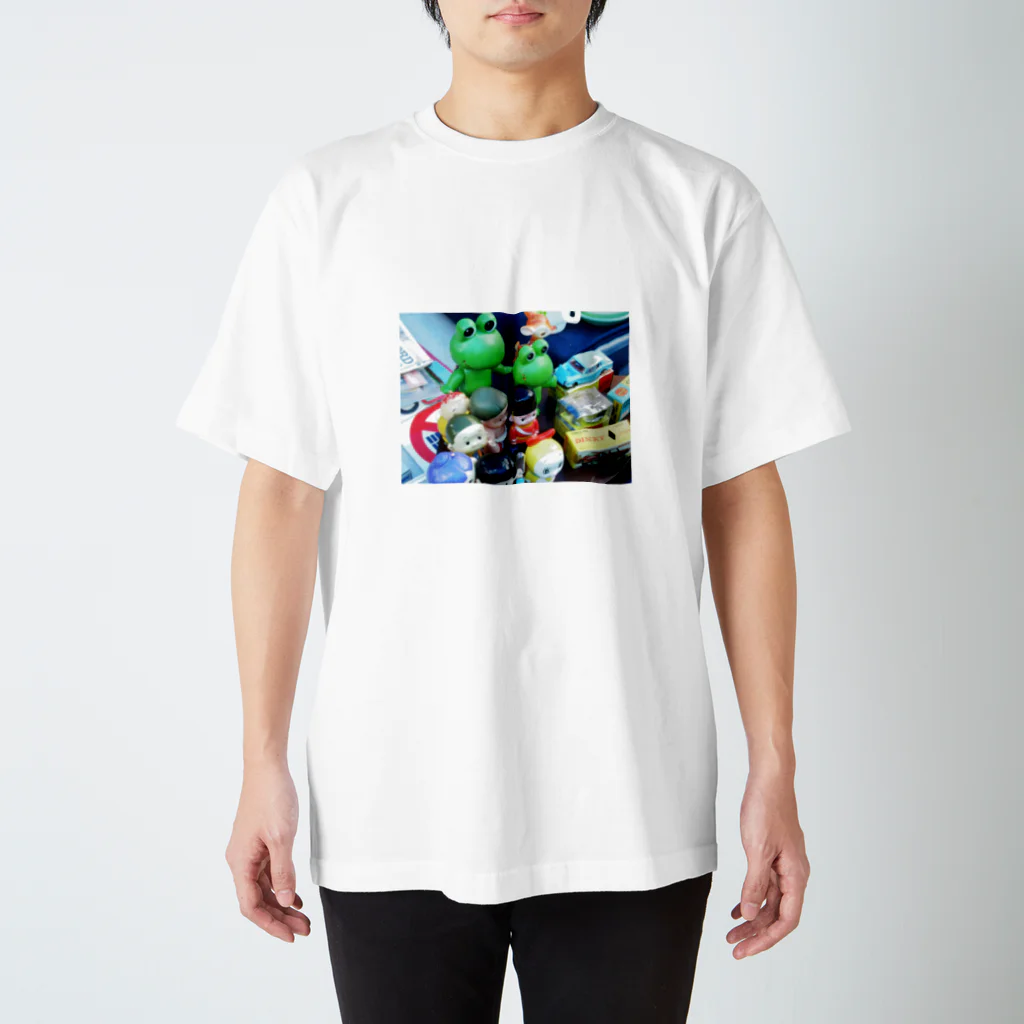 hotaruの昭和れとろぽっぷ「ケロケロ」 スタンダードTシャツ