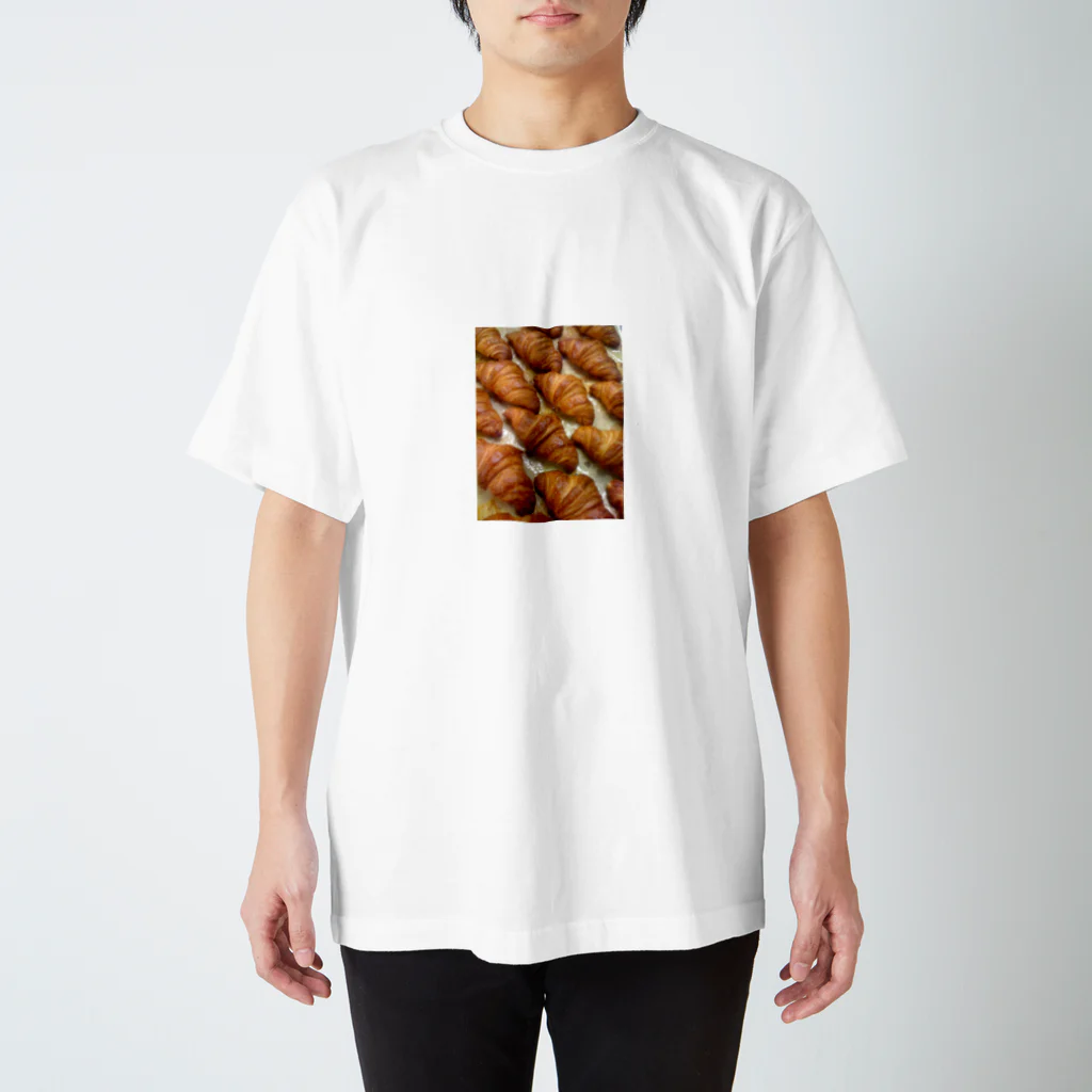 雪スナフのLove Croissant No3 スタンダードTシャツ