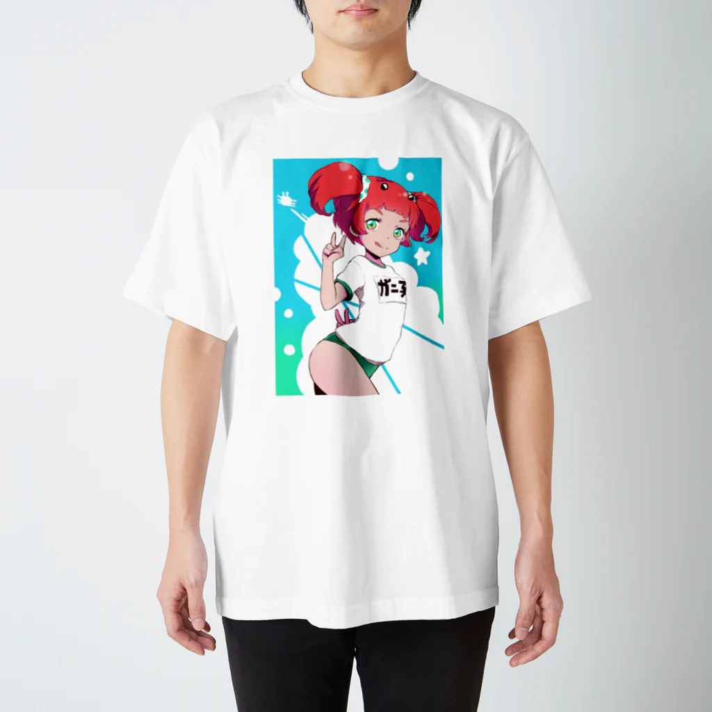 長鳥たまのガニ子 Regular Fit T-Shirt