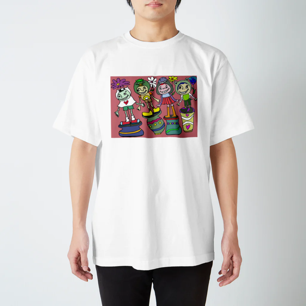 てんとうむしのくつしたのかぶりもの スタンダードTシャツ